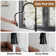 Spring Pull Down Sprayer Kitchen Faucet with Dual-Function Spray Head and Deck Plate