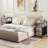 Narrow End Table with Charging Station-843912841-871457092