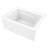 Kingston Brass Aqua Eden 48-Inch Acrylic Rectangular 3-Wall Alcove Tub-95483543