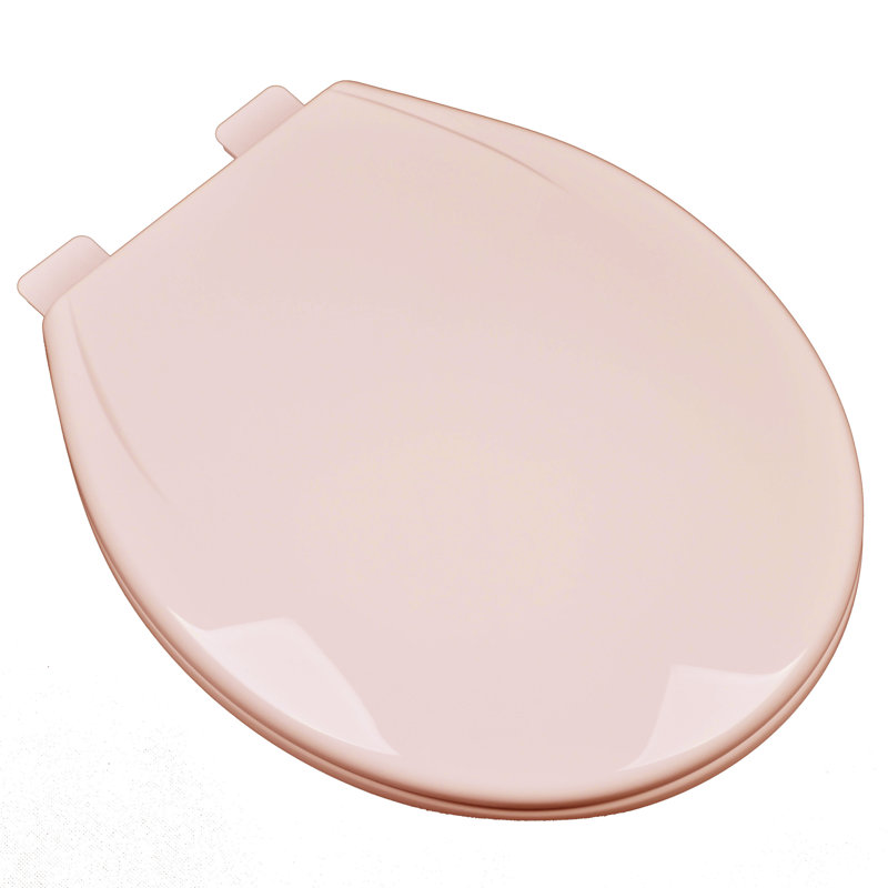 Round Toilet Seat and Lid, Venetian Pink