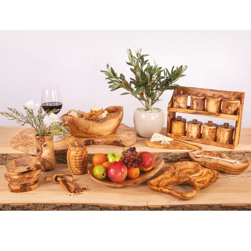 Randle Wood Food Storage Container