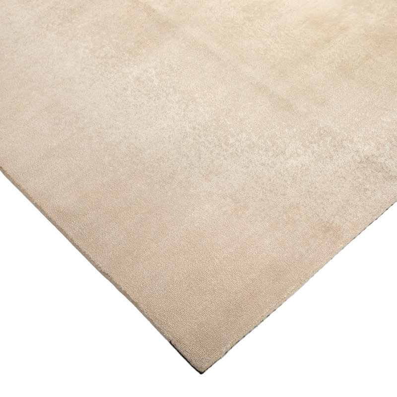 Contemporary Wool Blend Rug, Natural, Rectangle 10' x 14'