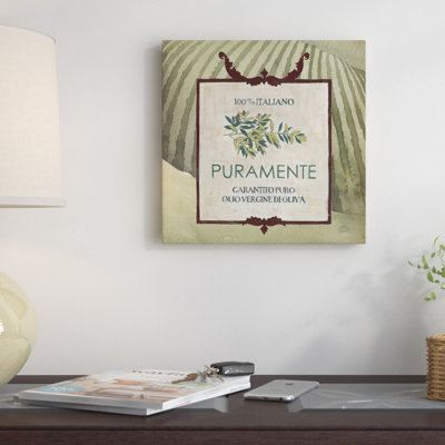 « olive oil labels iii », publicité sur toile