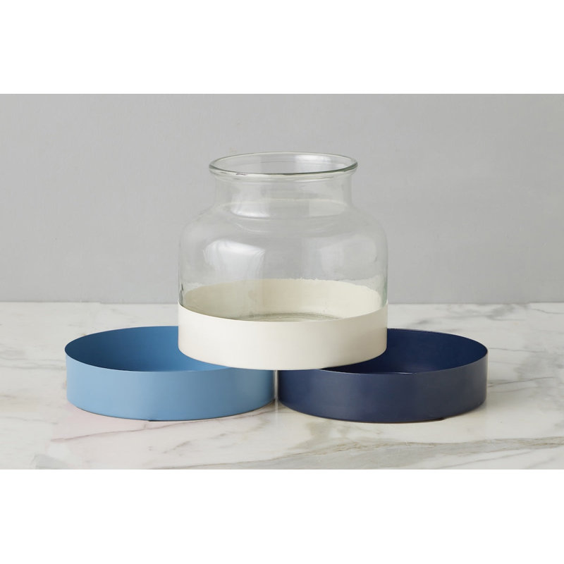 3-in-1 Glass Bloom Vase, Maritime