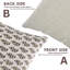 Housse de coussin à motif de bloc Fab Fabine - Lil Paisely-110562833