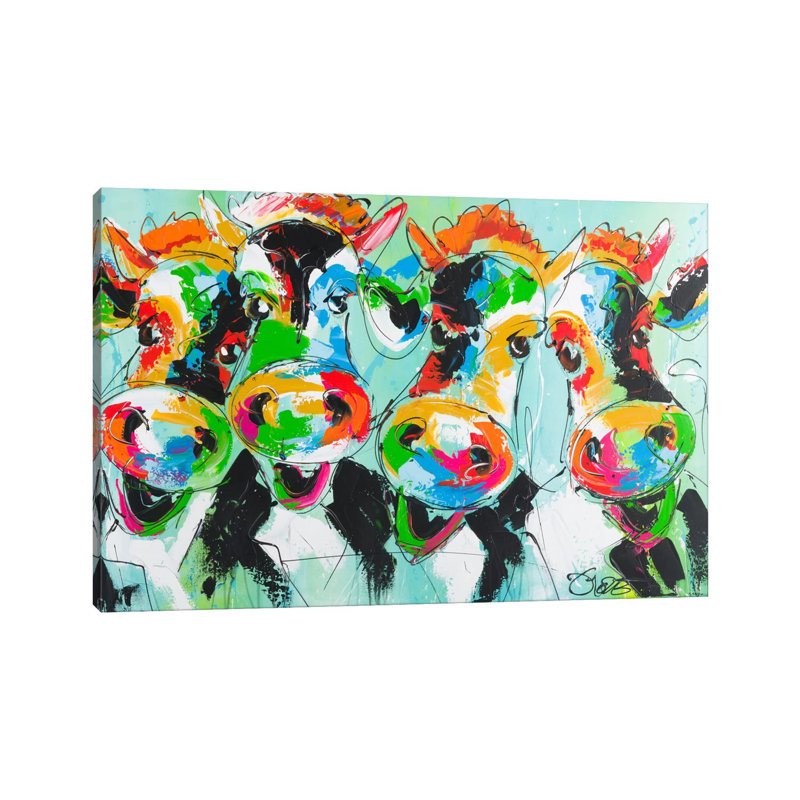 We Are Family 1 Piece Wrapped Canvas Painting, 20.32 cm H x 30.48 cm W