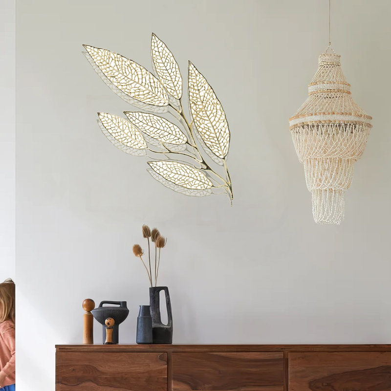 Plants & Flowers Wall Decor on Aluminum