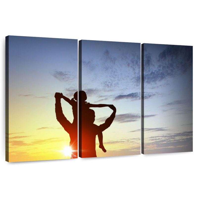 Lelend Father And Daughter Bonding, 20" H x 33" W