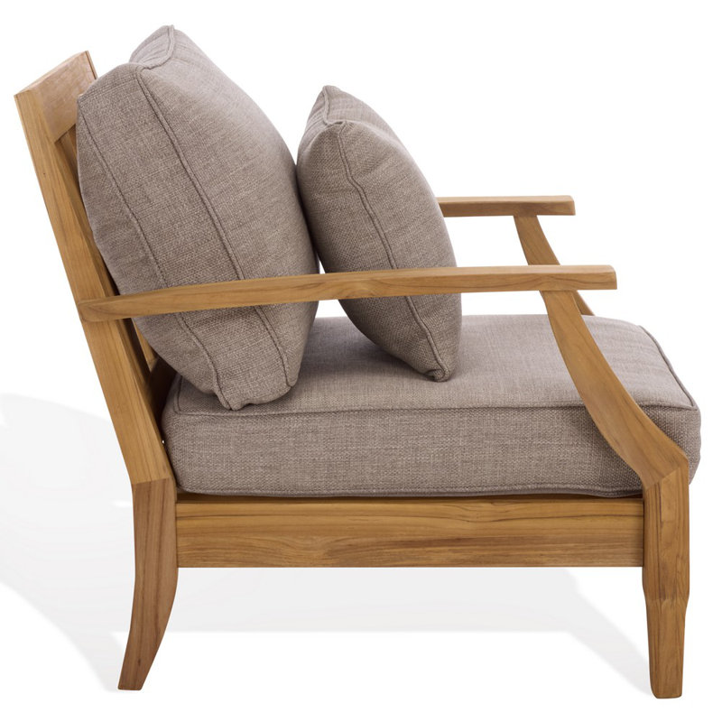 Clairmont Teakwood Patio Armchair, Taupe