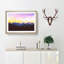 Sunrise over the World in Abstract - Picture Frame Graphic Art Print-55724467-55724468