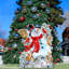Figurine d'art et décoration de pelouse Frosty Forest Friends