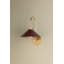 Clivedon Wall Sconce in Aged Brass and Soft Crimson by Mark D. Sikes-1165802382