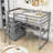 Kids Twin Loft Bed with Drawers-70507704