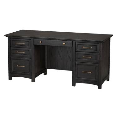 Walnut Finish,Wood Executive Desk,7-Drawer,Lock-Key,72x36,Full Size -  furniture - by owner - sale - craigslist
