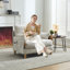 Fauteuil convertible en chenille-244793580