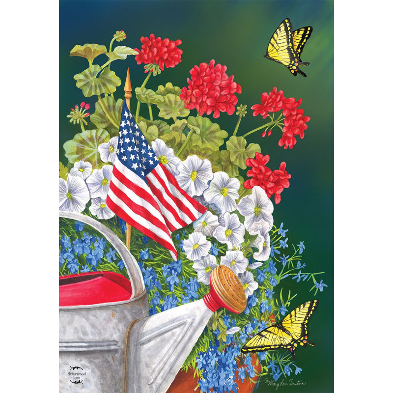 Drapeau de jardin américain American Garden