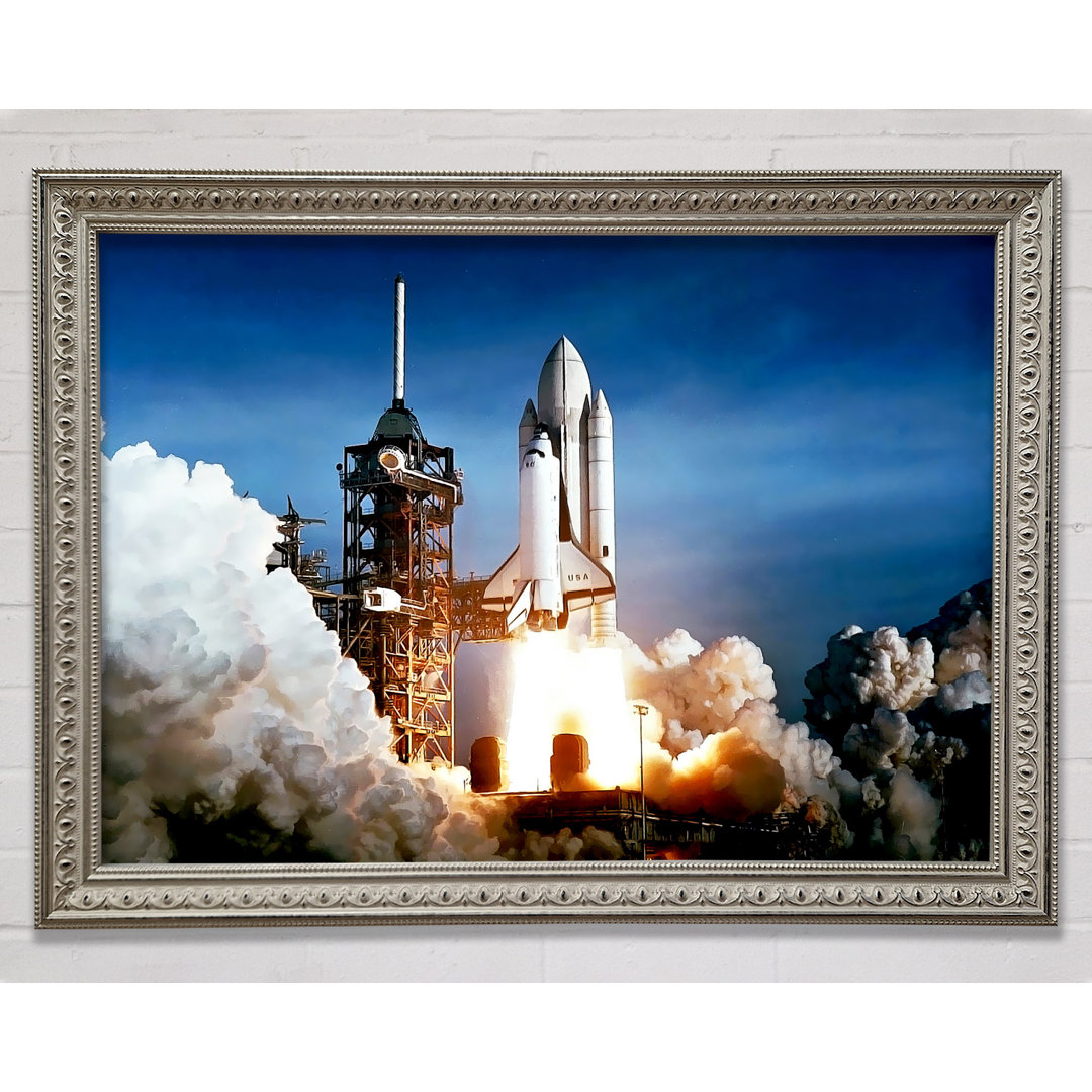 Space Shuttle Take Off - Drucken