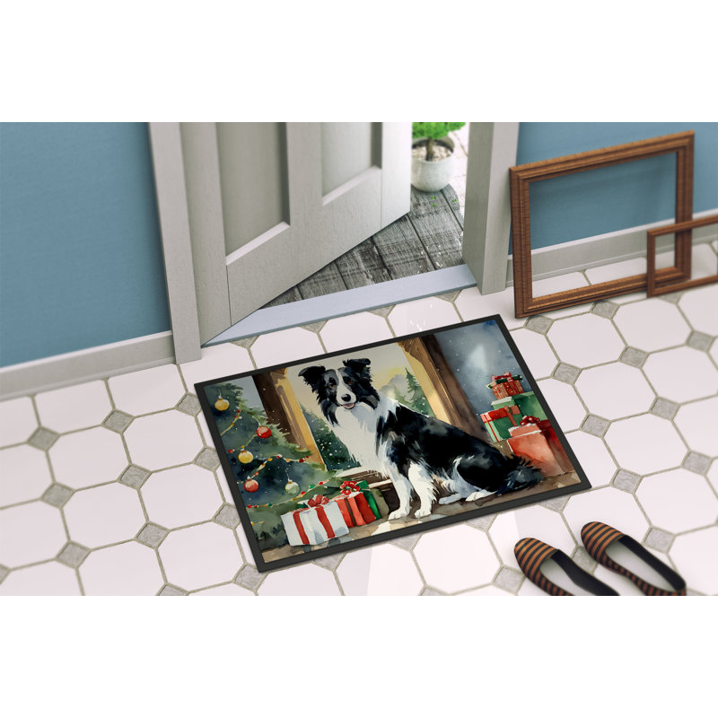 Tapis d'entrée antidérapant Jelene, L 24 po x L 36 po