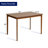 Momordique Modern Farmhouse Square Table, Cozy Wooden Dining Table for 1-2 Persons, Ideal for Small Kitchen & Dinner Spaces-112848471