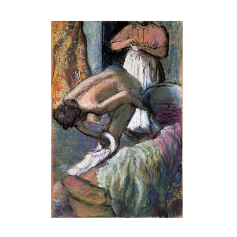 Art sur toile Edgar Degas, H 19 po x l 12 po