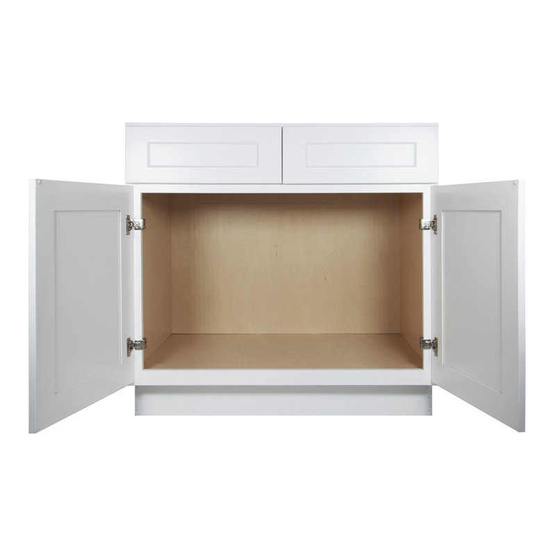 Armoire encastrée à panneau de contreplaqué encastré en panneau de contreplaqué encastrable prêt-à-assembler (RTA) l 36 po x H 34-1 / 2 po x P 24 po