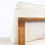 Chaise de salle à manger en bois pour l'extérieur (ensemble de 2)