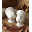 Lenox French Perle Carved Turkey Salt & Pepper Set