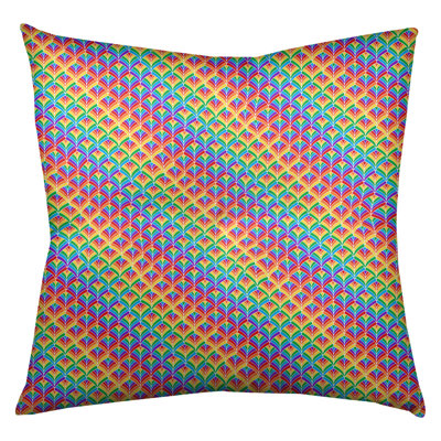 Coussin de sol Rainbow scales