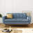 George Oliver Upholstered 65" Square Arm Loveseat-903683015