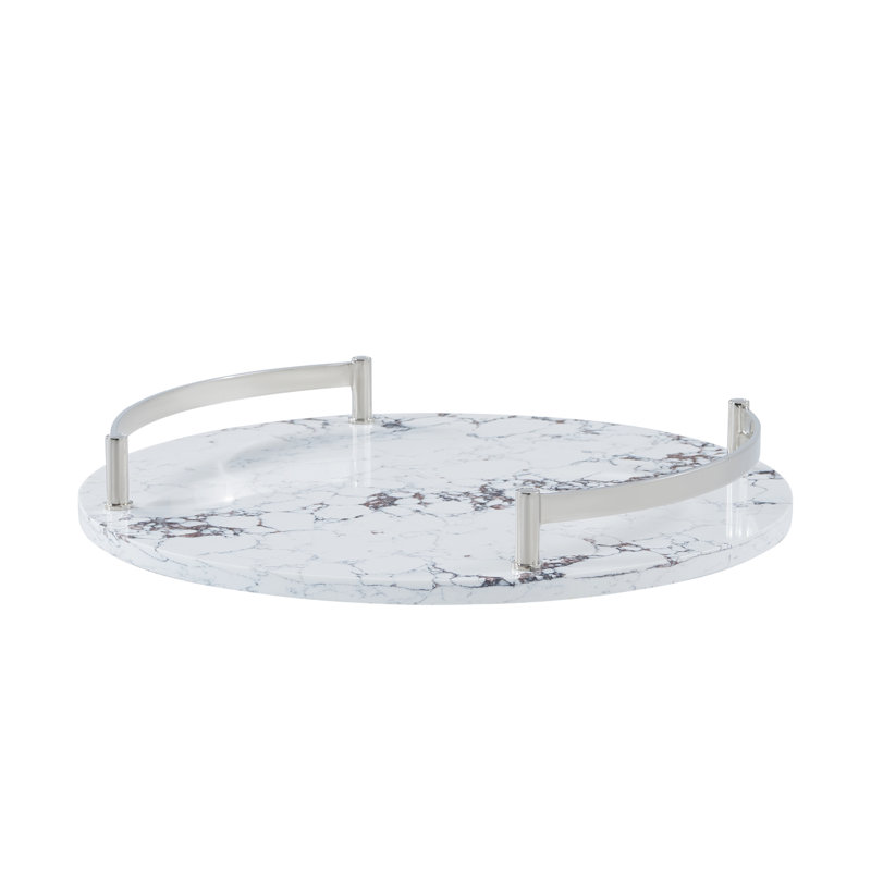 Plateau à quartz Horizon, L 19,75 po x P 19,75 po x H 3,25 po
