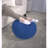 Ottoman Round Knitted Cotton Pouf for Living Room &amp; Bedroom | Navy Blue | Cotton-1665749680