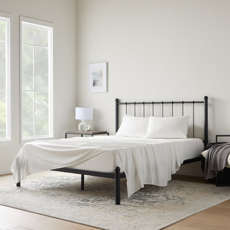 Weekender 90Gsm Bamboo Sheet Set, Queen Sheet Set, White