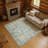 Premium Machine Washable Lubbers AMF1755 Border Rug-1516683078