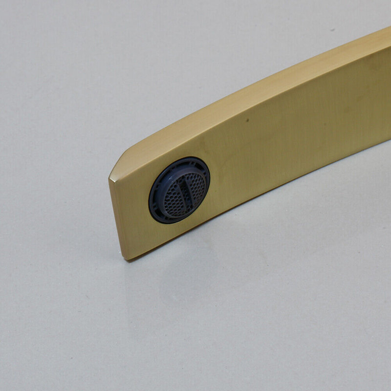 Single-Hole Single-handle Bathroom Faucet, Brushed Gold