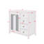 Meuble-lavabo de 36 pouces avec deux portes à fermeture douce, des tablettes réglables et trois tiroirs-357592034