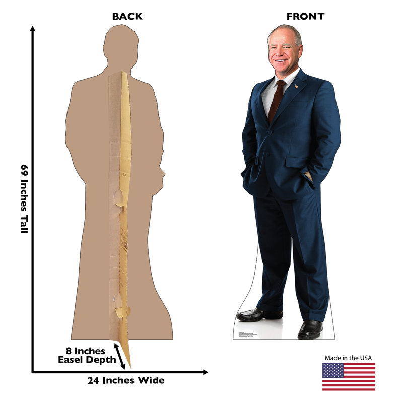 Tim Walz Standee