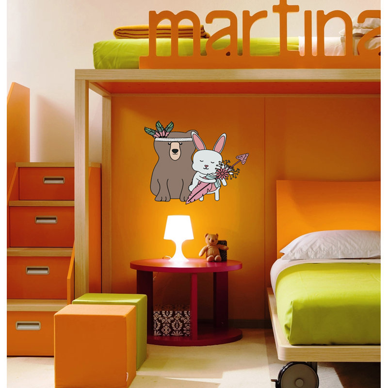 Animals Wall Decal, 22" H x 22" W