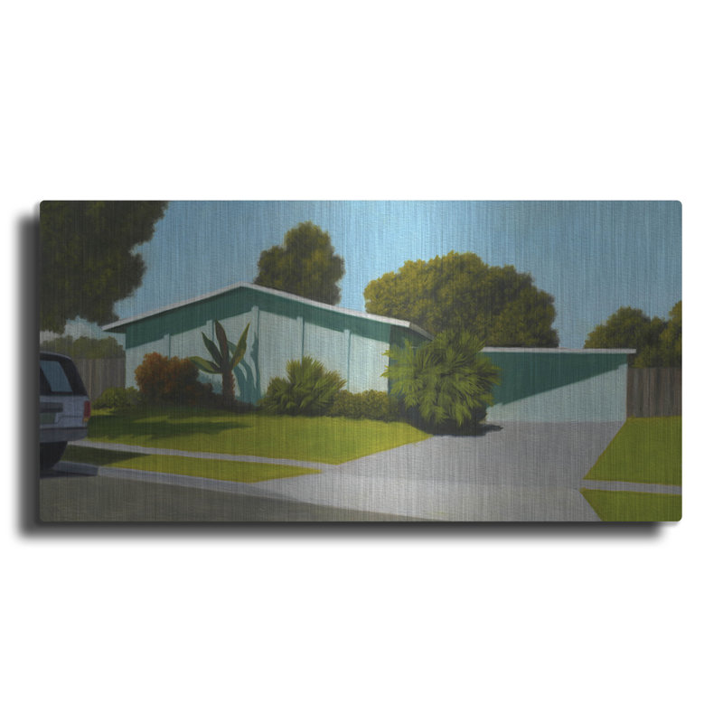 «Ventura» par Rick Monzon, art mural en métal, 48 po x 24 po