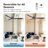 Whitehaven 56" Smart WiFi Indoor/Outdoor DC Ceiling Fan with Remote, Damp Rated, Brushed Chrome with Koa Blades-69556333-67499161