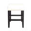 Tabouret de comptoir 26 po en cuir ivoire sans dossier (ensemble de 2)-118672537