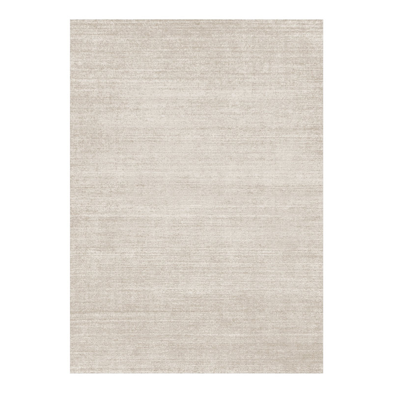 Tapis lavable à rayures rétro antidérapant (beige), Beige, Tapis de couloir 2 pi x 10 pi
