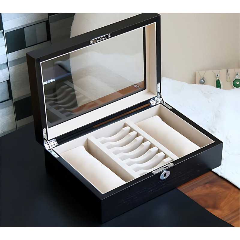 Boîte à bijoux +, Noir