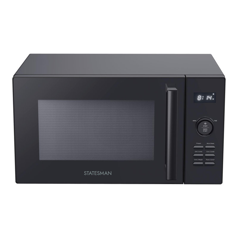 Statesman 25L 900W Digital Combination Microwave Black, Black, 6.86