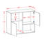Reddick 92cm Sideboard-22131246