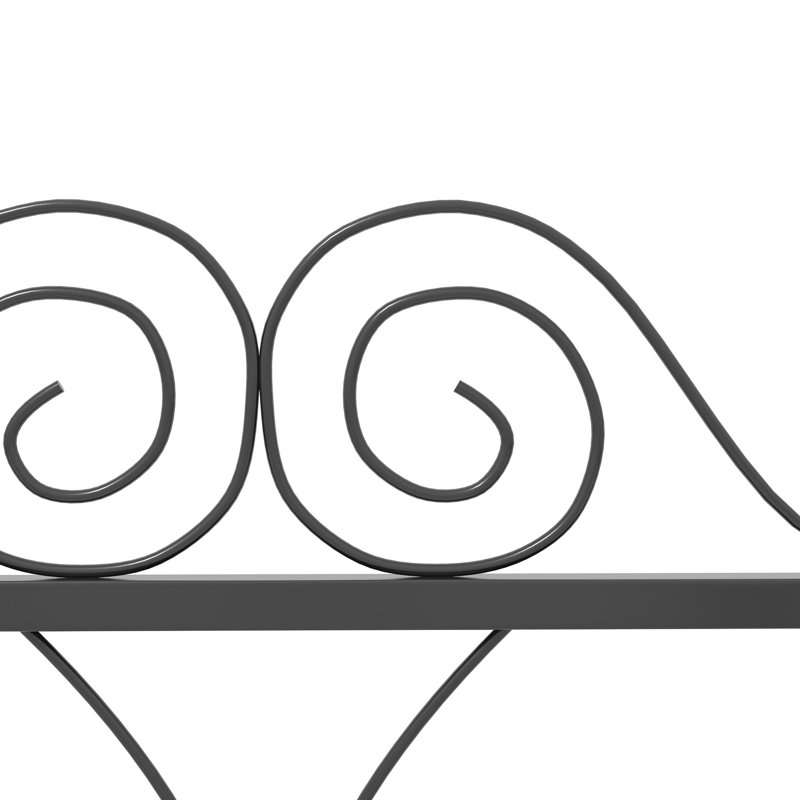 47.5cm H x 229.5cm W Metal Fence Panels Included