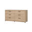 Commode double 6 tiroirs 60,47 po R camion
