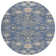 Machine Washable Indoor/Outdoor Cicel ACN1156 Blue Rug