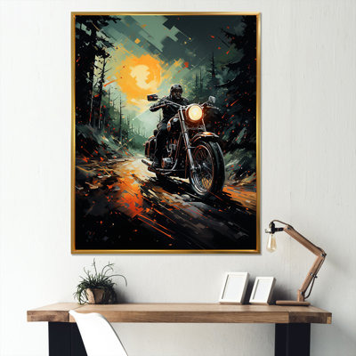 «Vintage Durty Bike Memory» sur la route