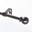 Tringle à rideaux simple réglable 0,625 po Cleadon-501524915-444936305