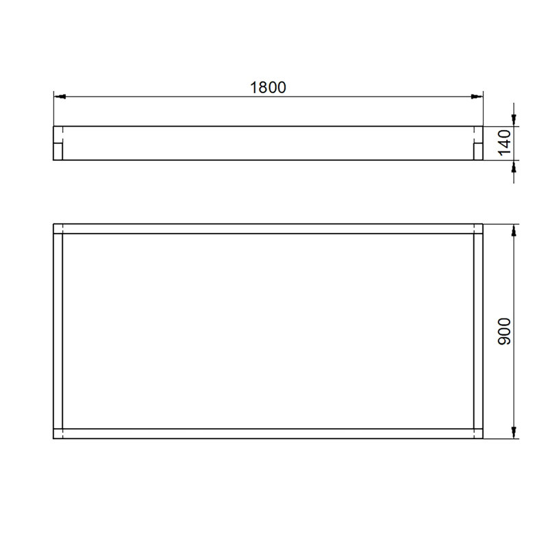 Caledonian Wood Raised Garden Bed